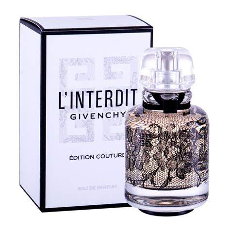 givenchy l'interdit eau de parfum couture edition|l interdit Givenchy price.